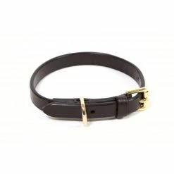 John Humphris Leather Collar 25 Mm 65 Cm Long