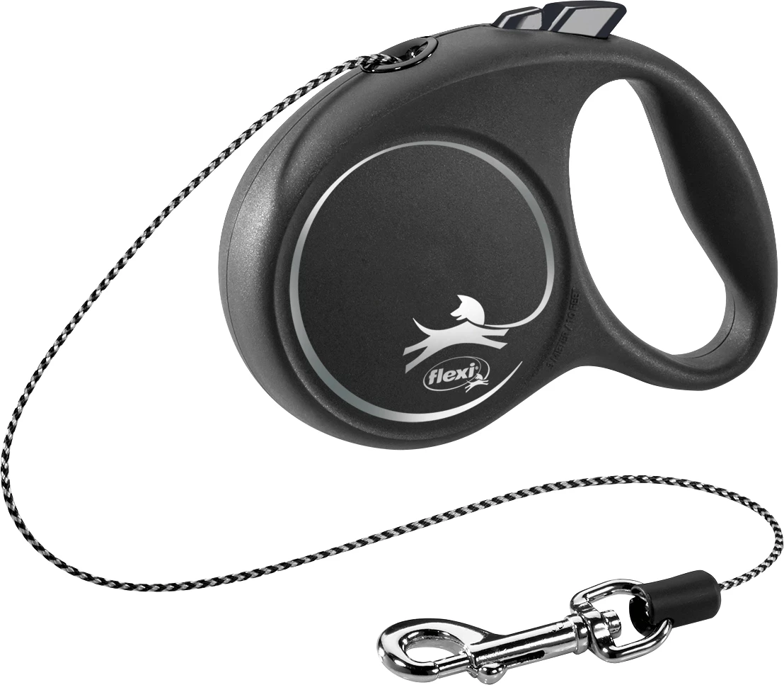 Euro Joe Flexi BLACK DESIGN, Cord Leash 4 Euro Joe Flexi BLACK DESIGN, Cord Leash - Image 2
