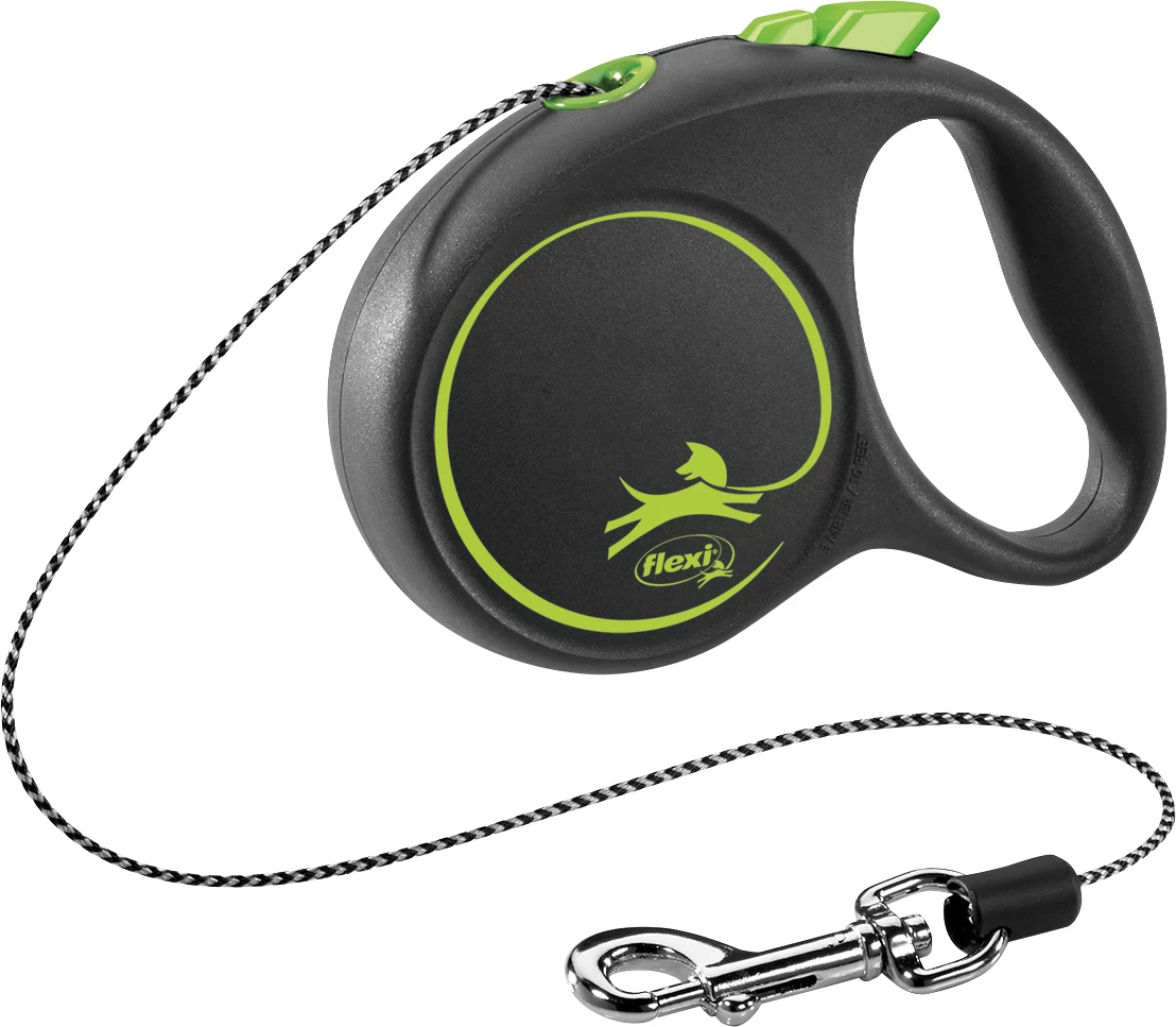Euro Joe Flexi BLACK DESIGN, Cord Leash 6 Euro Joe Flexi BLACK DESIGN, Cord Leash - Image 4