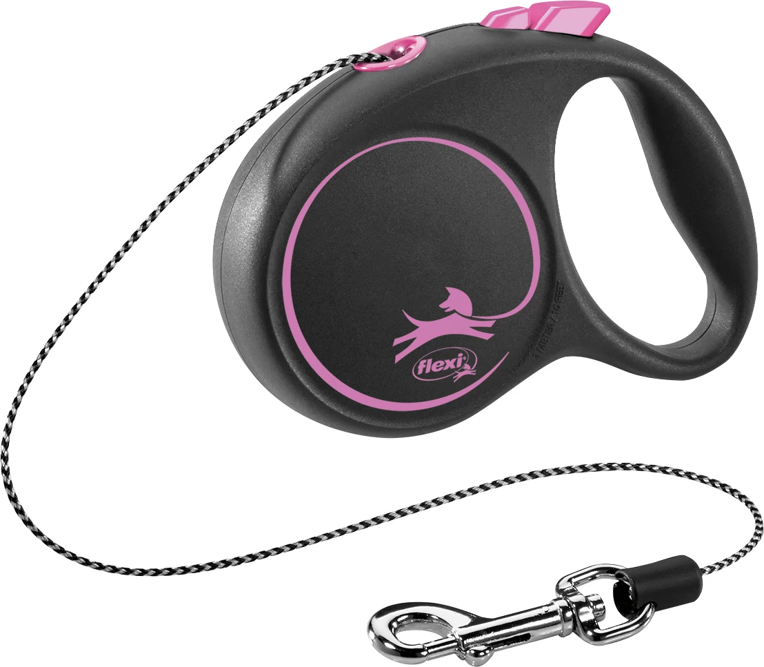 Euro Joe Flexi BLACK DESIGN, Cord Leash 7 Euro Joe Flexi BLACK DESIGN, Cord Leash - Image 5
