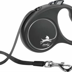 Euro Joe Flexi BLACK DESIGN, Tape Leash